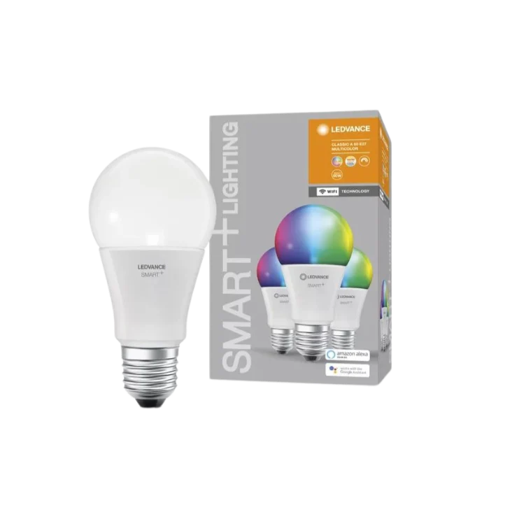 Ledvance SMART+ WiFi Classic Multicolor LED Lamp E27 - 9W