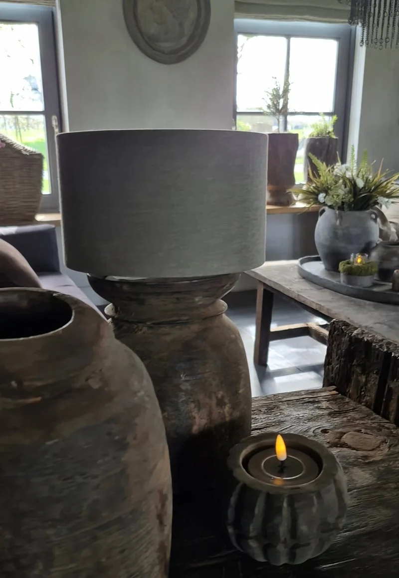 Lamp nepalese pot Aura Peeperkorn XS (A4)