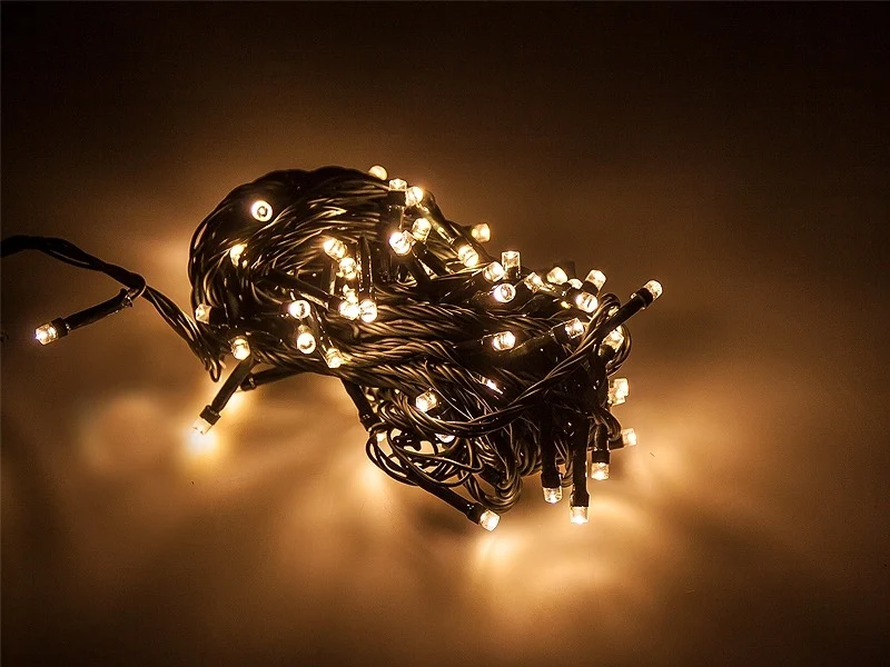 Kerstverlichting Warm Wit - 9.4 meter 100 LEDs - 7614