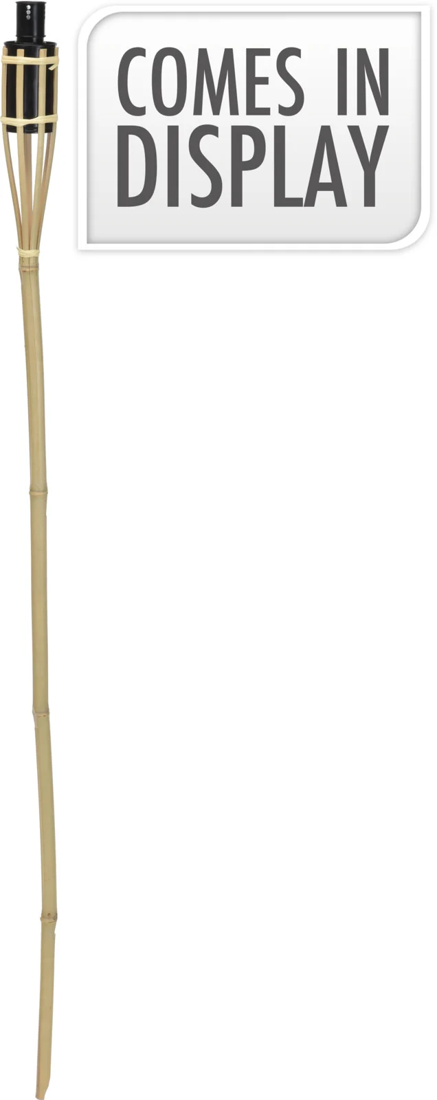 TUINFAKKEL BAMBOE 120CM NATUREL
