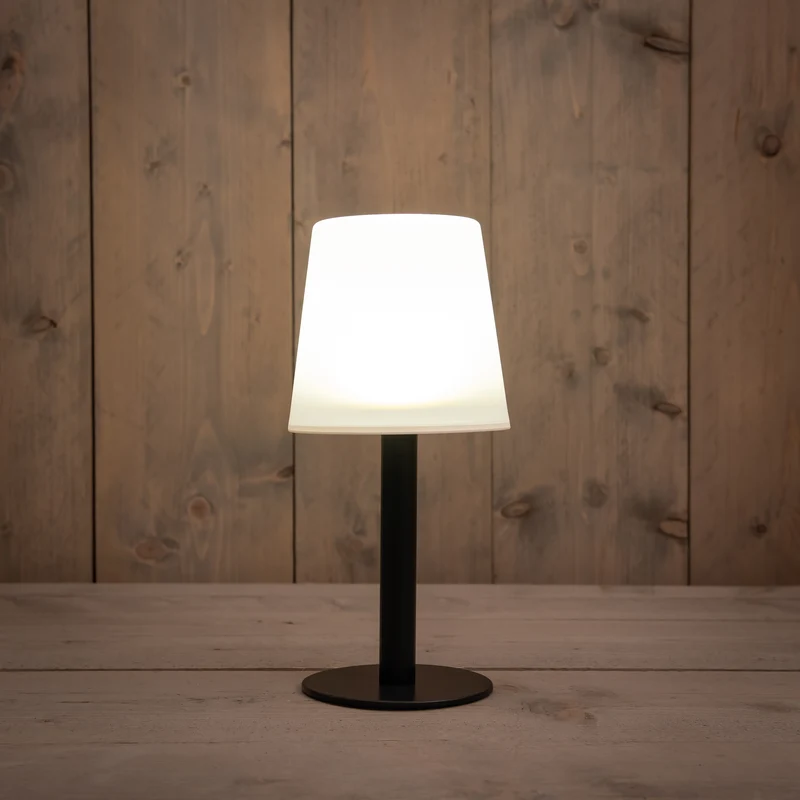 TAFELLAMP SOLAR LED 15X15X32CM WARM WIT