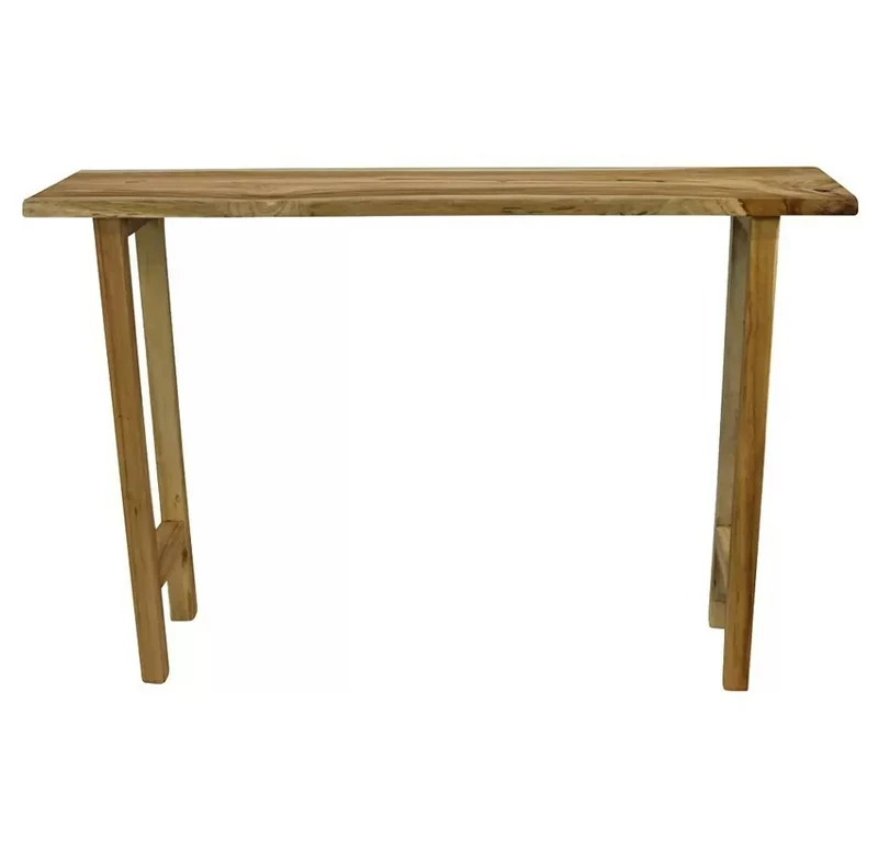 Side table teak wood 118x28x78cm KD FSC100%