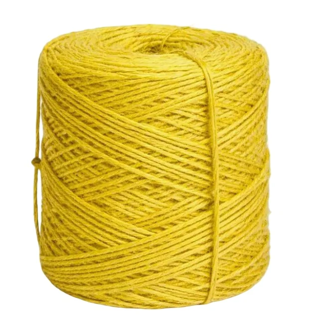Touw Flaxcord 3,5mmx470mtr okergeel 1kg/rol