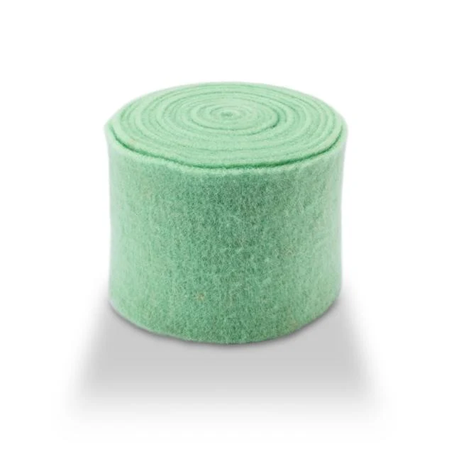 Wool felt unicolor 15 cm mintgroen 5MTR