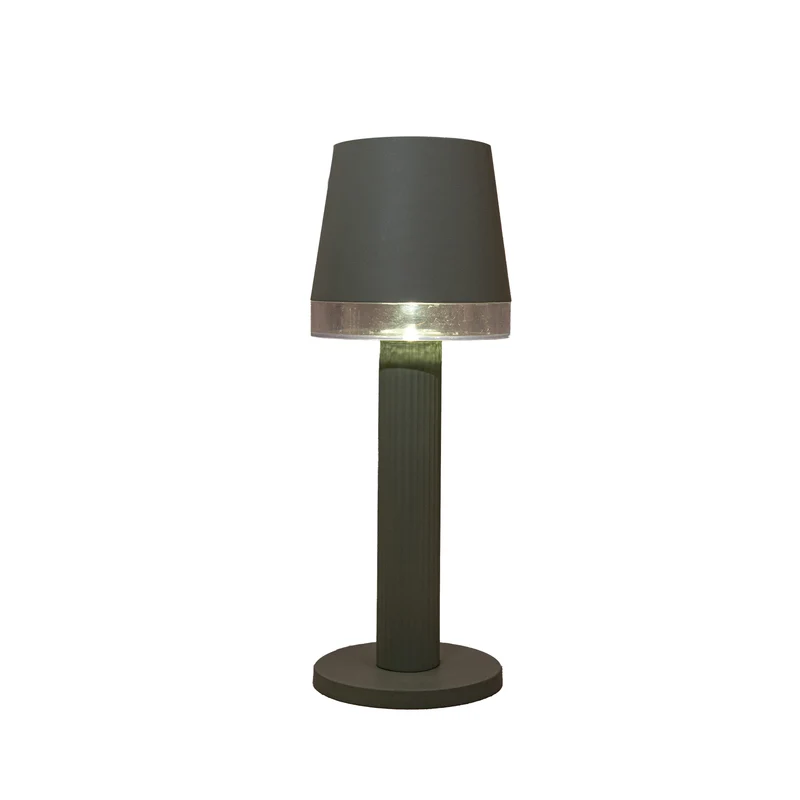 TAFELLAMP SOLAR 1LED 8.5X8.5X21.5CM OLIJF