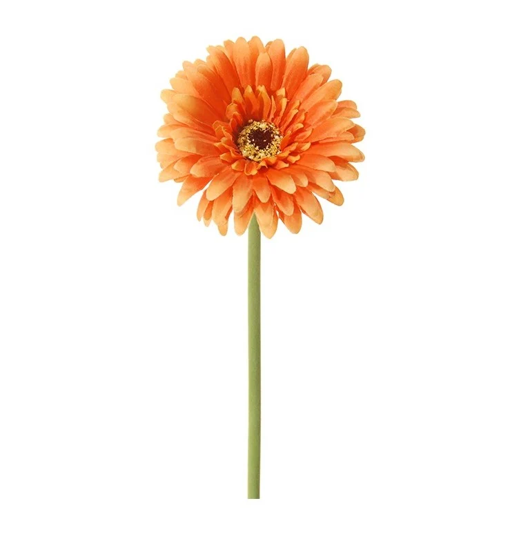 Gerbera l58cm oranje