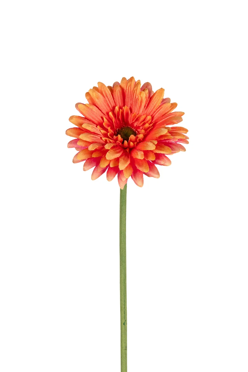 Gerbera l58cm coraal