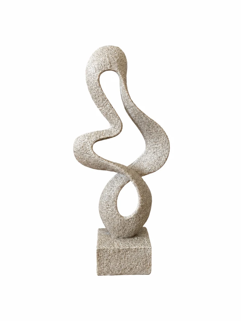 Statue Polyresin 12x5,5x27,3cm Grey
