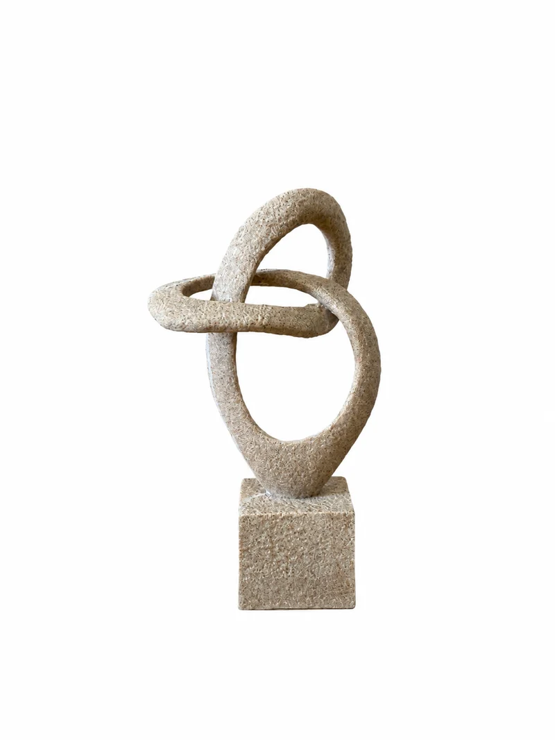 Statue Polyresin 11,5x6,8x20,5cm Grey