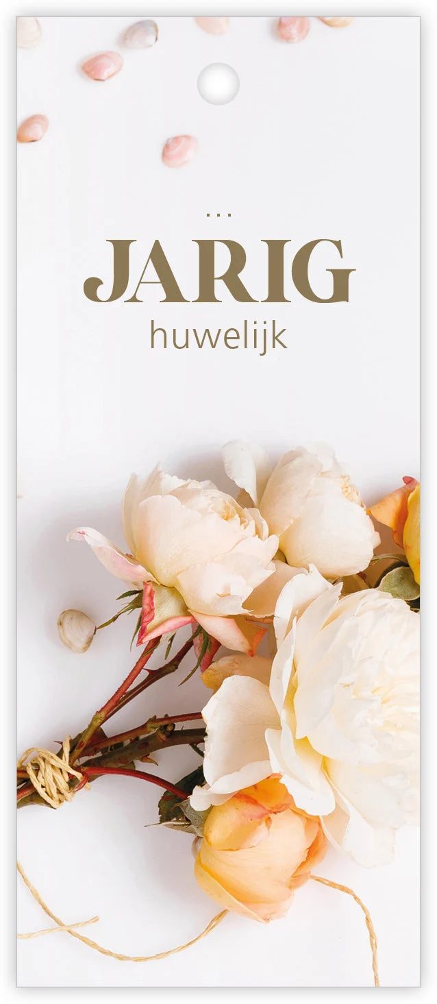 Pakje a 12 kadokaartjes Pampas ... jarig huwelijk