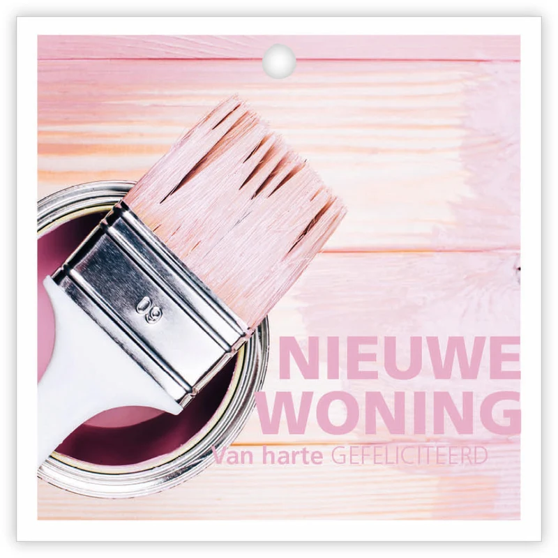 Pakje a 12 kadokaartjes Basics Nieuwe woning