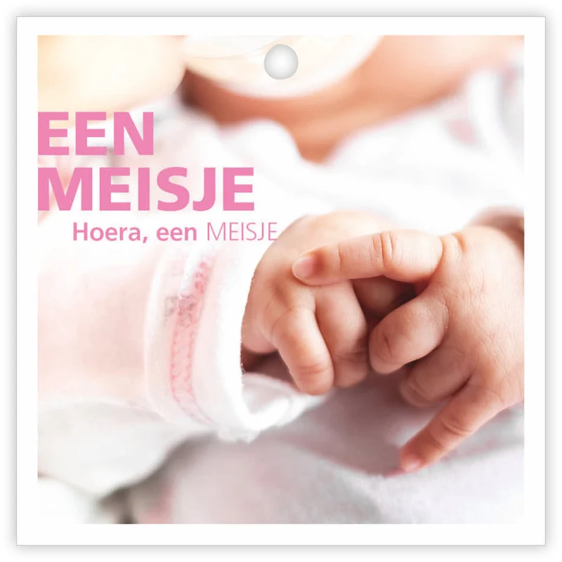 Pakje a 12 kadokaartjes Basics Een meisje