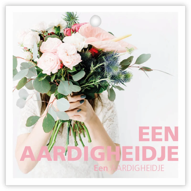 Pakje a 12 kadokaartjes Basics Een aardigheidje