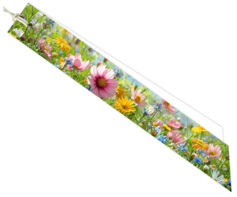 Pakje a 6 kaartje Condoleance Botanic Blanco