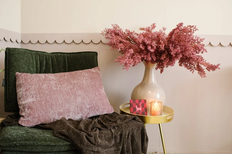 Cushion Dastak 60x40x14cm Light Pink