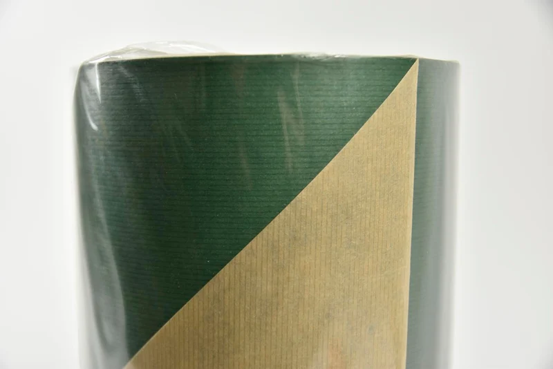 Pakpapier donkergroen 10 kg natuur bruinkraft 50 cm 50gr