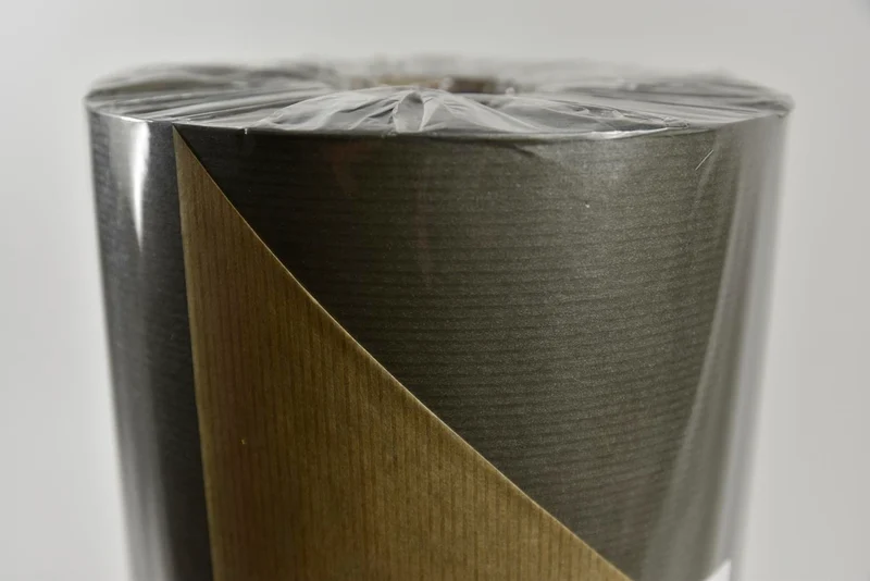 Pakpapier zilvergrijs 10 kg natuur bruinkraft 50 cm 50gr