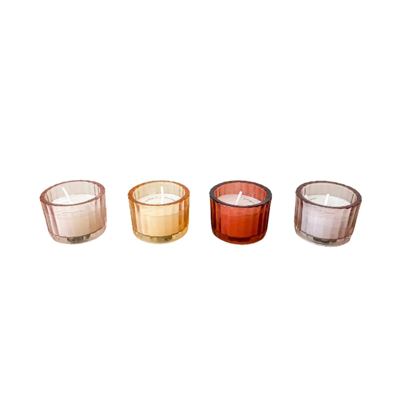 GEURKAARS IN RIBBELGLAASJE D5 H3 CM 4 ASSORTIE KLEUR