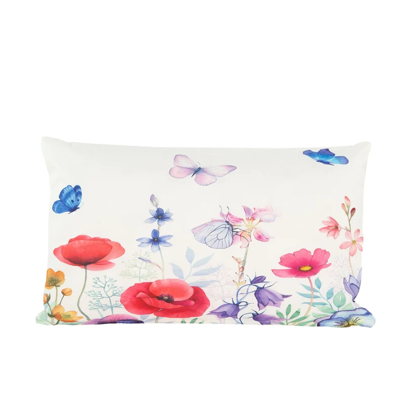 BUITENKUSSEN VELDBLOEMEN 30X50CM MET RITS/VACUUM VERPAKT