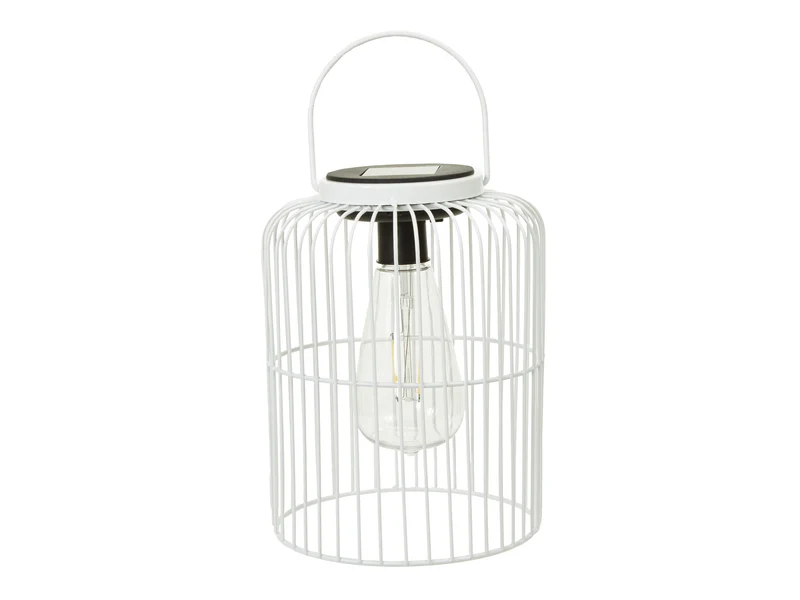 pc. 1 solar lantern white Ø 15x20.5 cm