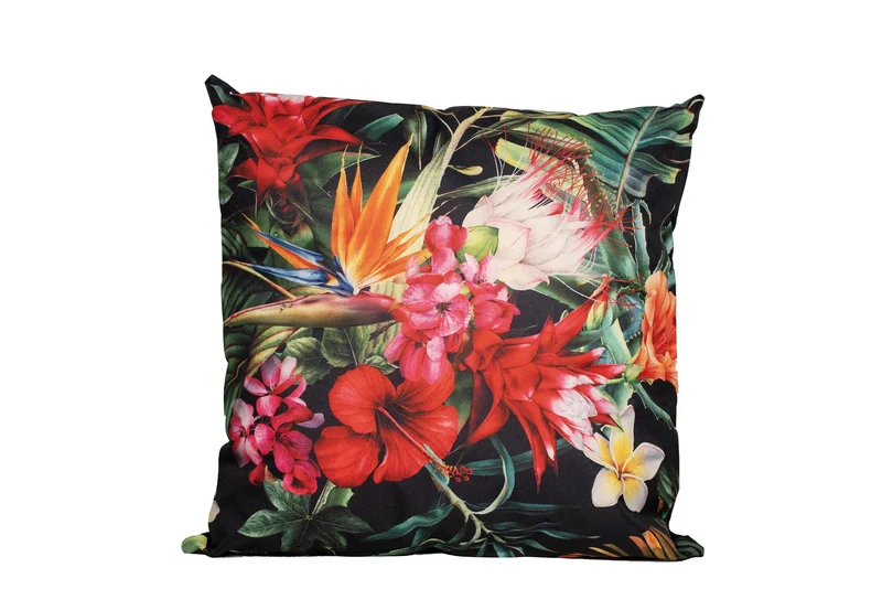 BUITENKUSSEN TROPISCHE BLOEM 60X60CM VACUUM VERPAKT