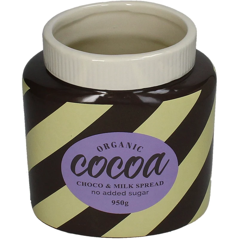 Planter Cocoa Fine Earthenware Multi 16.5x13.2x17cm