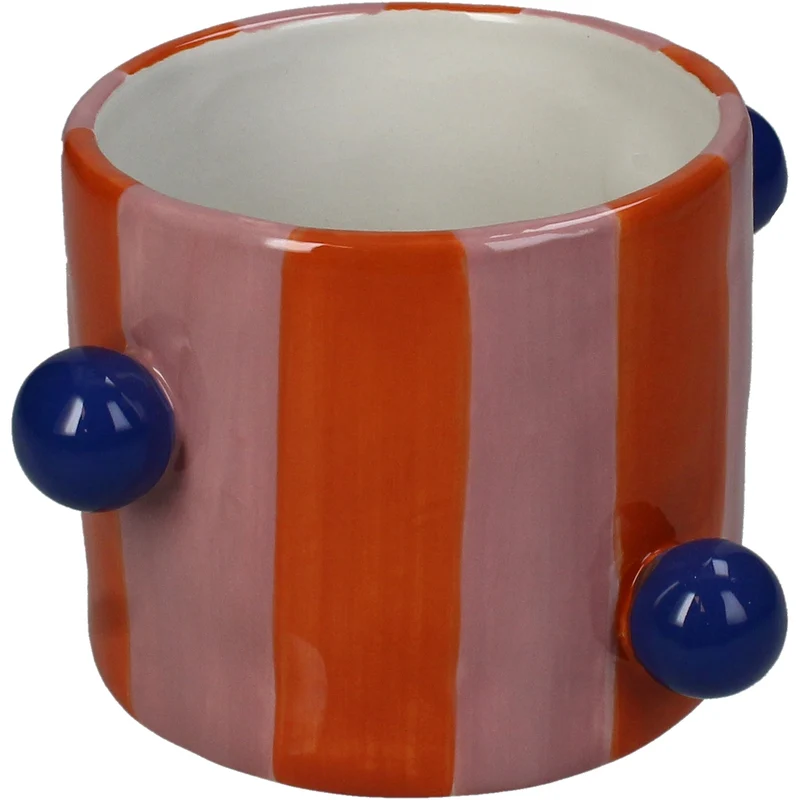 Planter Stoneware Multi 14.5x14.5x9.5cm