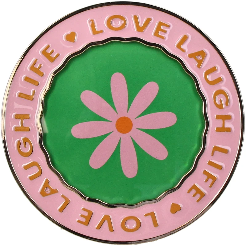 Photo Frame Zinc Pink Alloy 10x10cm