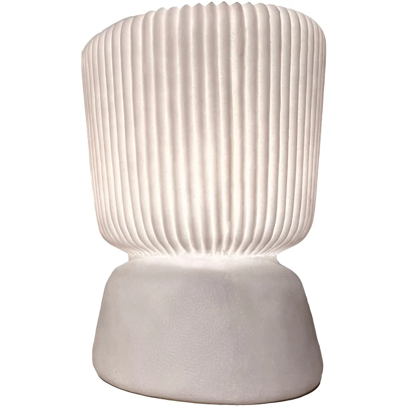 Table Lamp Sandstone Ivory 22.2x22.2x30.8cm