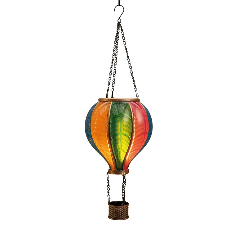 LUCHTBALLON SOLAR 24LED MET VLAMEFFECT 20X62CM MULTI