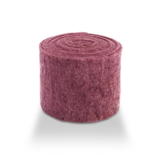 Wool felt vilt unicolor 7,5 cm Mauve 5MTR