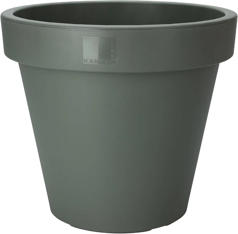 BLOEMPOT EK ROND DIA 50CM GROEN