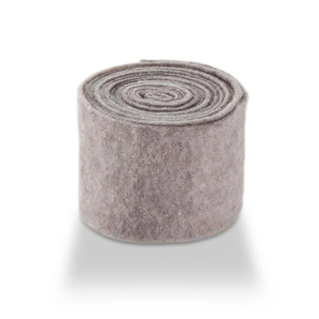 Wool felt vilt unicolor 7,5 cm Taupe 5MTR