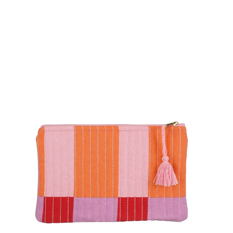 Tas ruit rood - l13xb21cm