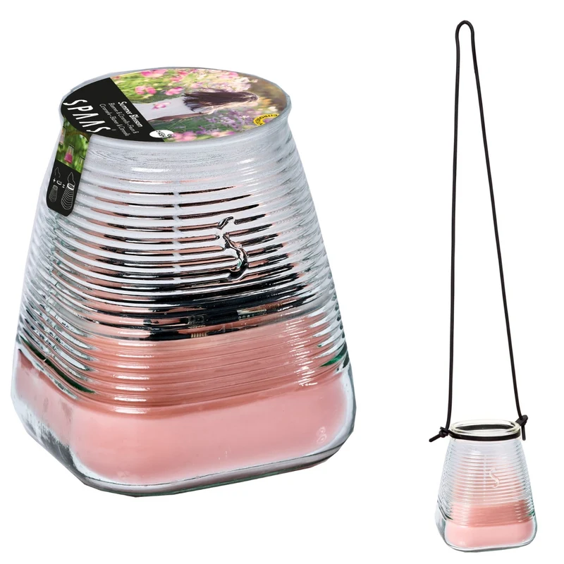 Spaas geurkaars in glas outdoor summer blossom D9 H10 cm