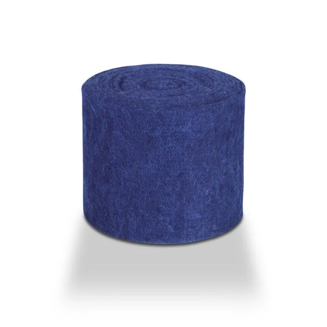 Wool felt vilt unicolor 15 cm Donkerblauw 5MTR