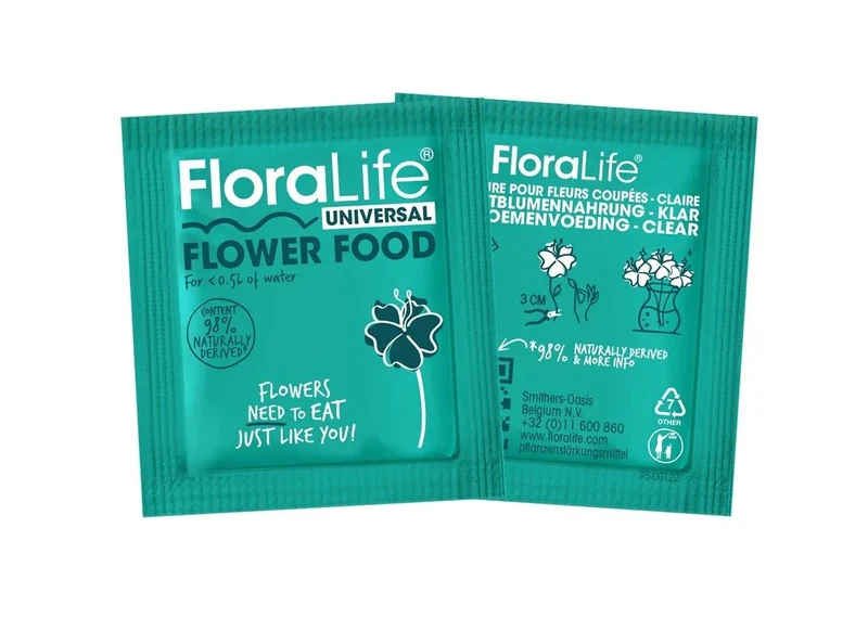 Doos á 1000 sachet 3,5gr snijbloemenvoedsel FLORALIFE® 0,5ltr