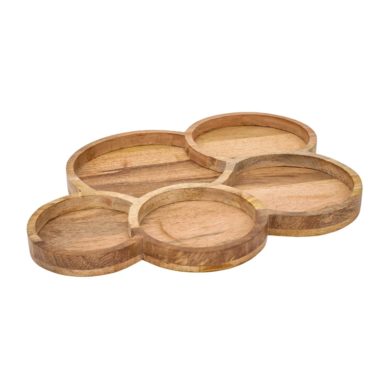 Tray Mandraki w/FSC 35x28x2cm Natural
