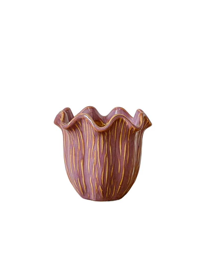 Pot ''Loire'' Keramiek D12 H10,5cm Lilac