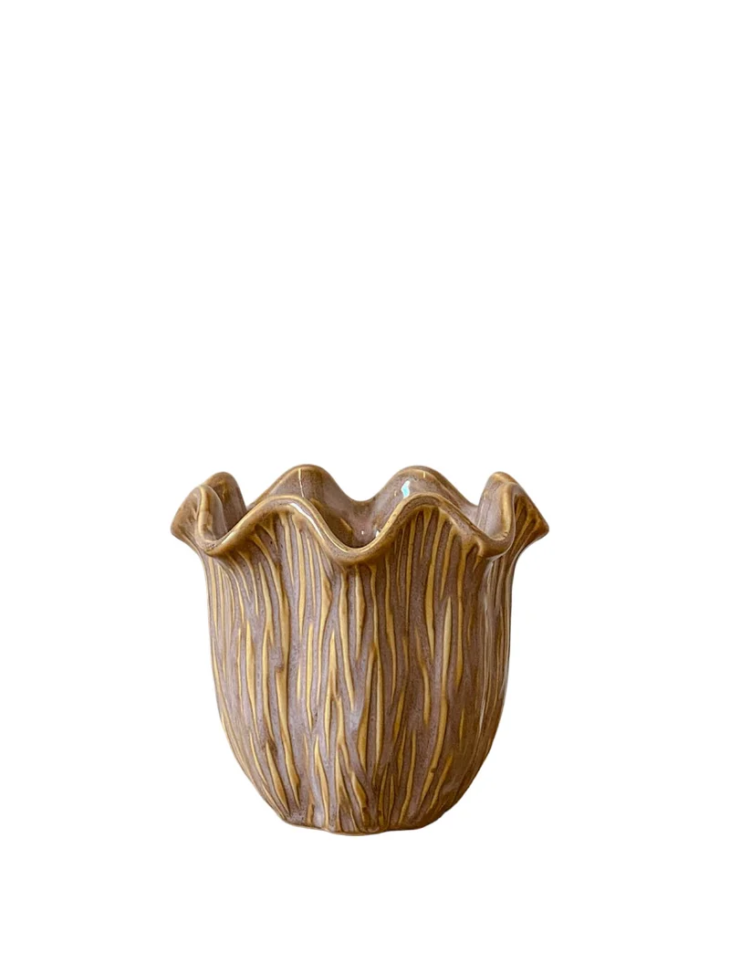 Pot ''Loire'' Keramiek D12 H10,5cm Old-Pink