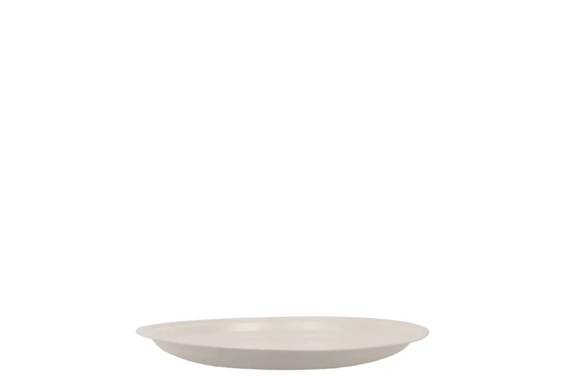 SCHAAL ZINC BASIC GREY PLATE D22 H2 CM