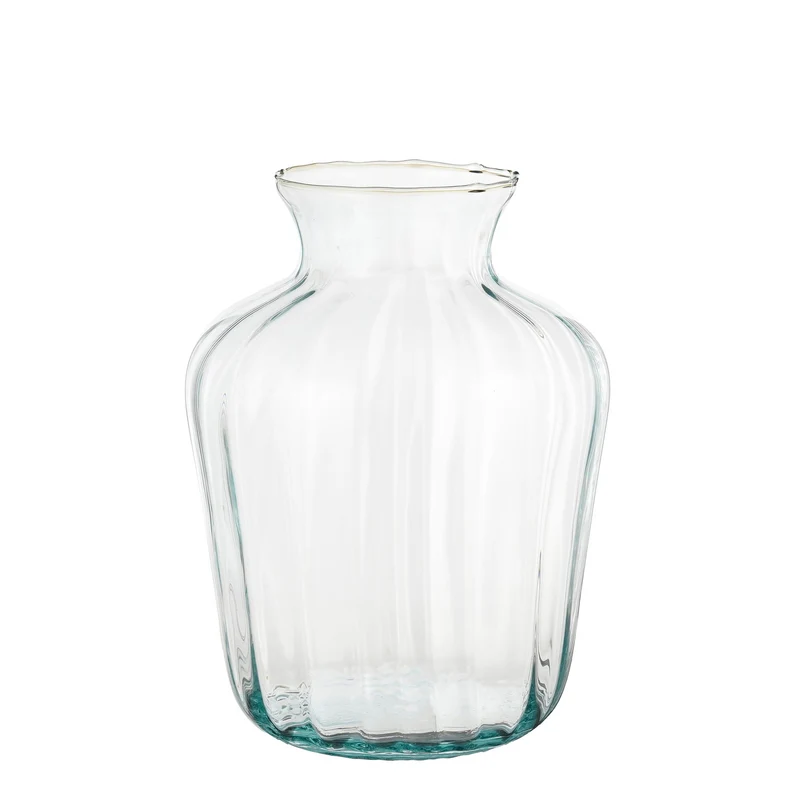 Minou vaas glas - h31xd25cm
