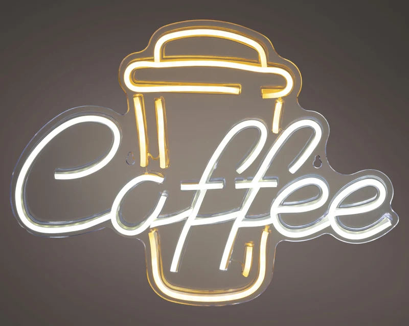 LED neon usb Coffee steady binnen multi 1.6cm x 40cm x 30cm