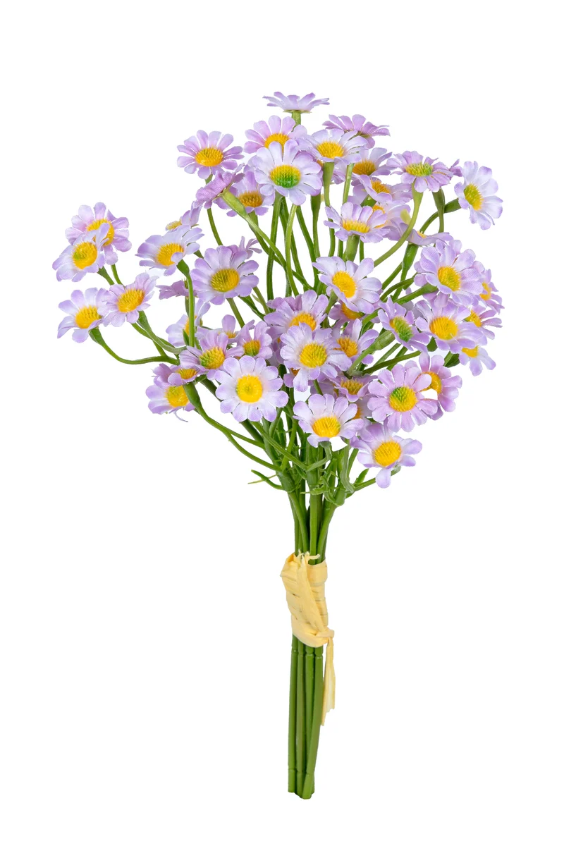 Margrietjes bundel h27cm lila