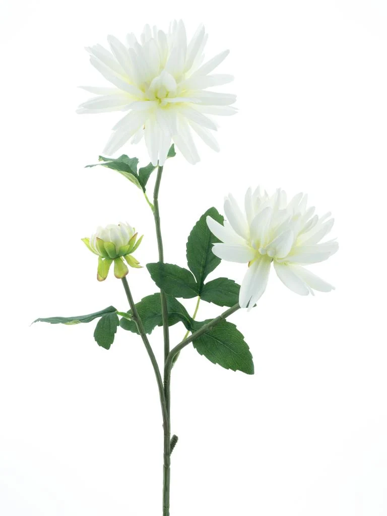 Dahlia spray New York cream 76cm