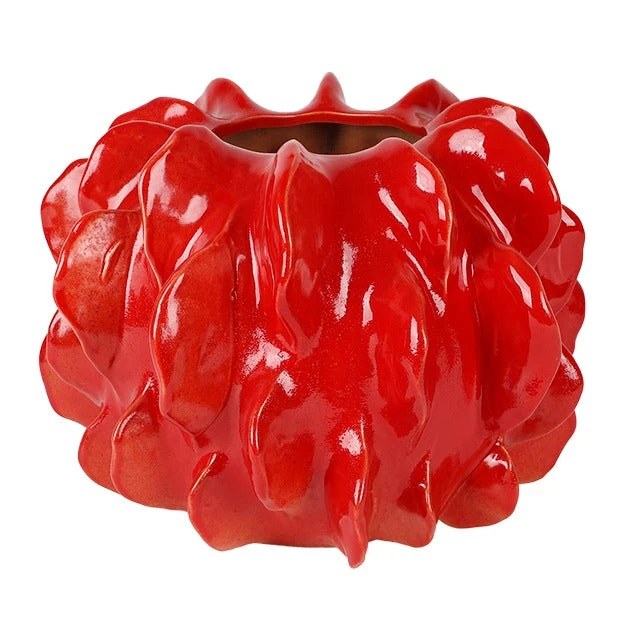 Pot Maarten Aardewerk 32x31x24cm Rood