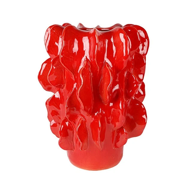 Vaas Maarten Aardewerk 42x40x51cm Rood