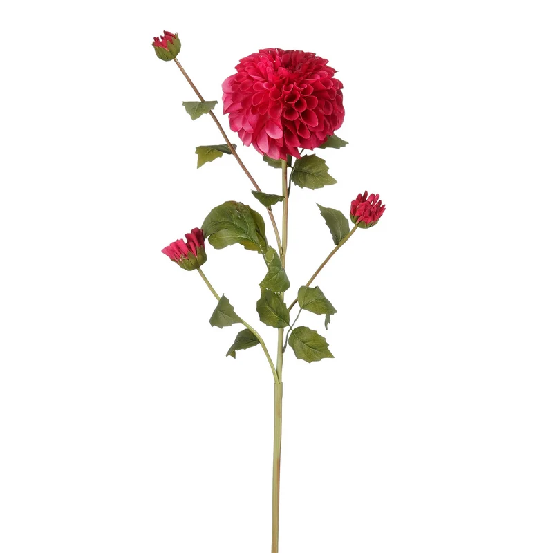 Dahlia bordeaux Real Touch - l78cm