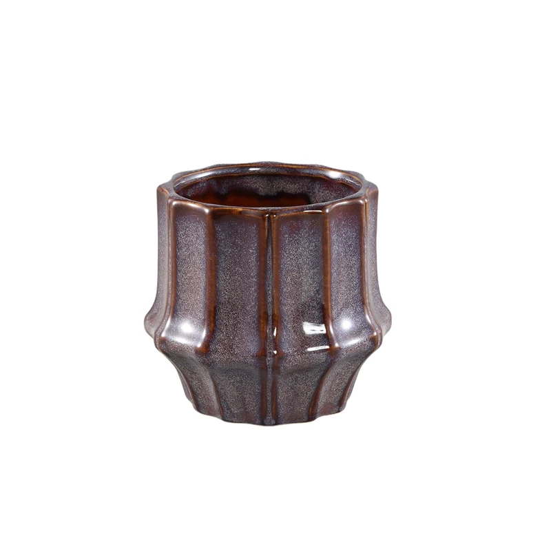 Bloempot Skyper paars D12 H12 cm