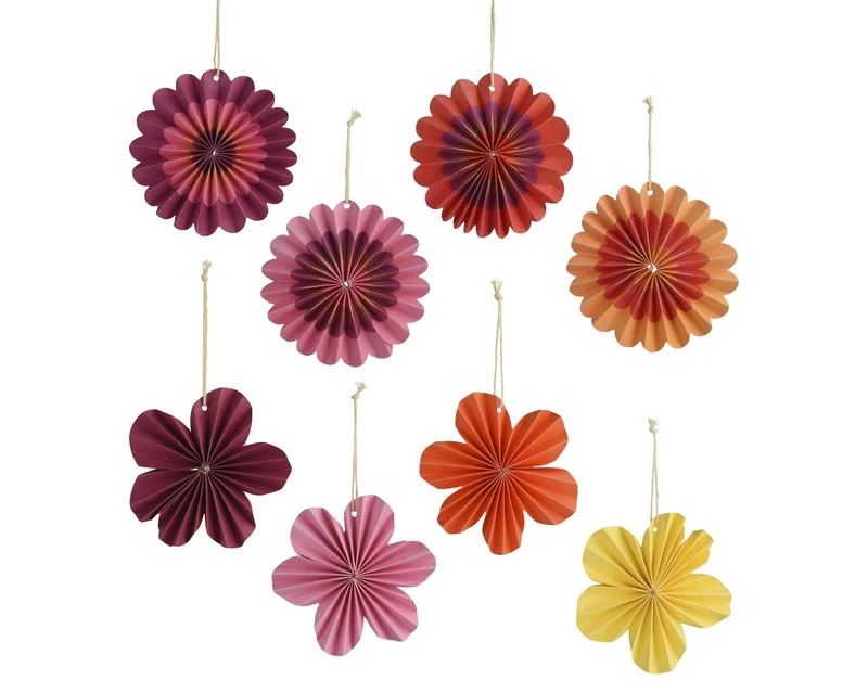 Bloem papier 8 assortie fsc 100% D 10.5cm